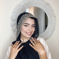 Printed Modal Hijab (Black Tiger)