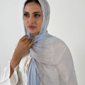 Messy Chiffon Digerdee ( Baby blue * Powder pink )