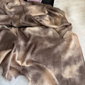 Garnished Linen hijab ( Vlvet Light Beige )
