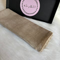 Premium linen cotton (Ash Brown)