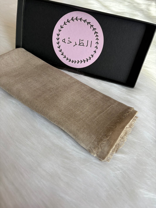 Premium linen cotton (Ash Brown)