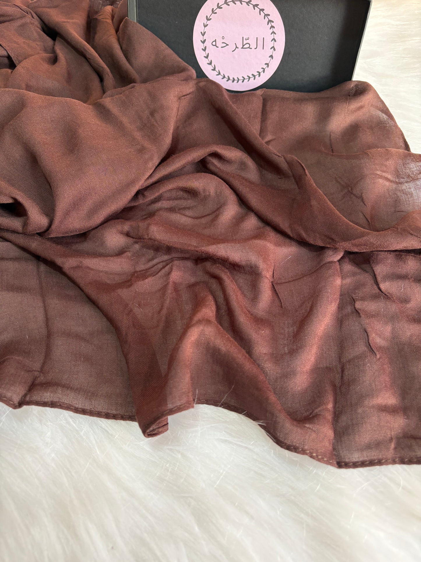 Preimum modal hijab (Dark choclate)