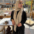 Messy Chiffon ( Beige )