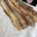 Colourful Linen Scarf ( Mix Beige )