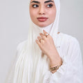 Easy hijab with bandana (Off white)