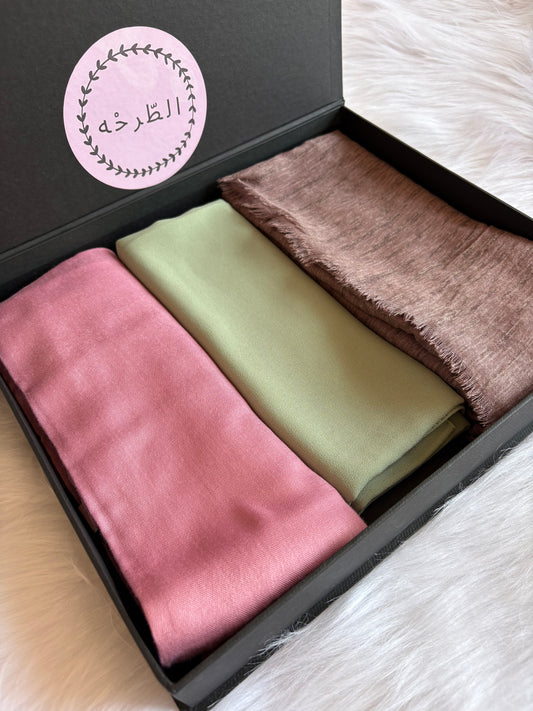 Effortless Days – 3-Scarf Set