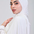 Easy hijab with bandana (Off white)
