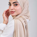 Easy hijab with bandana (Biege)