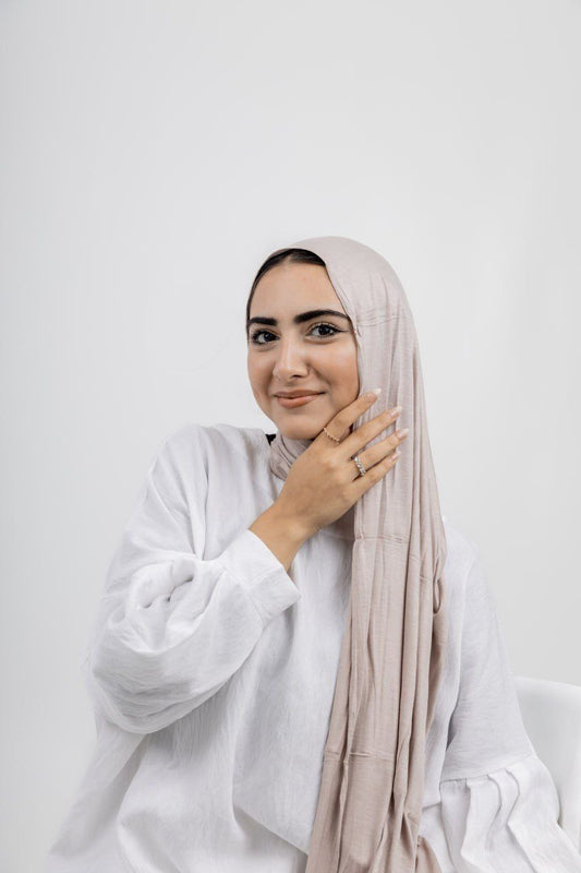 Jil scarf (Creamy)