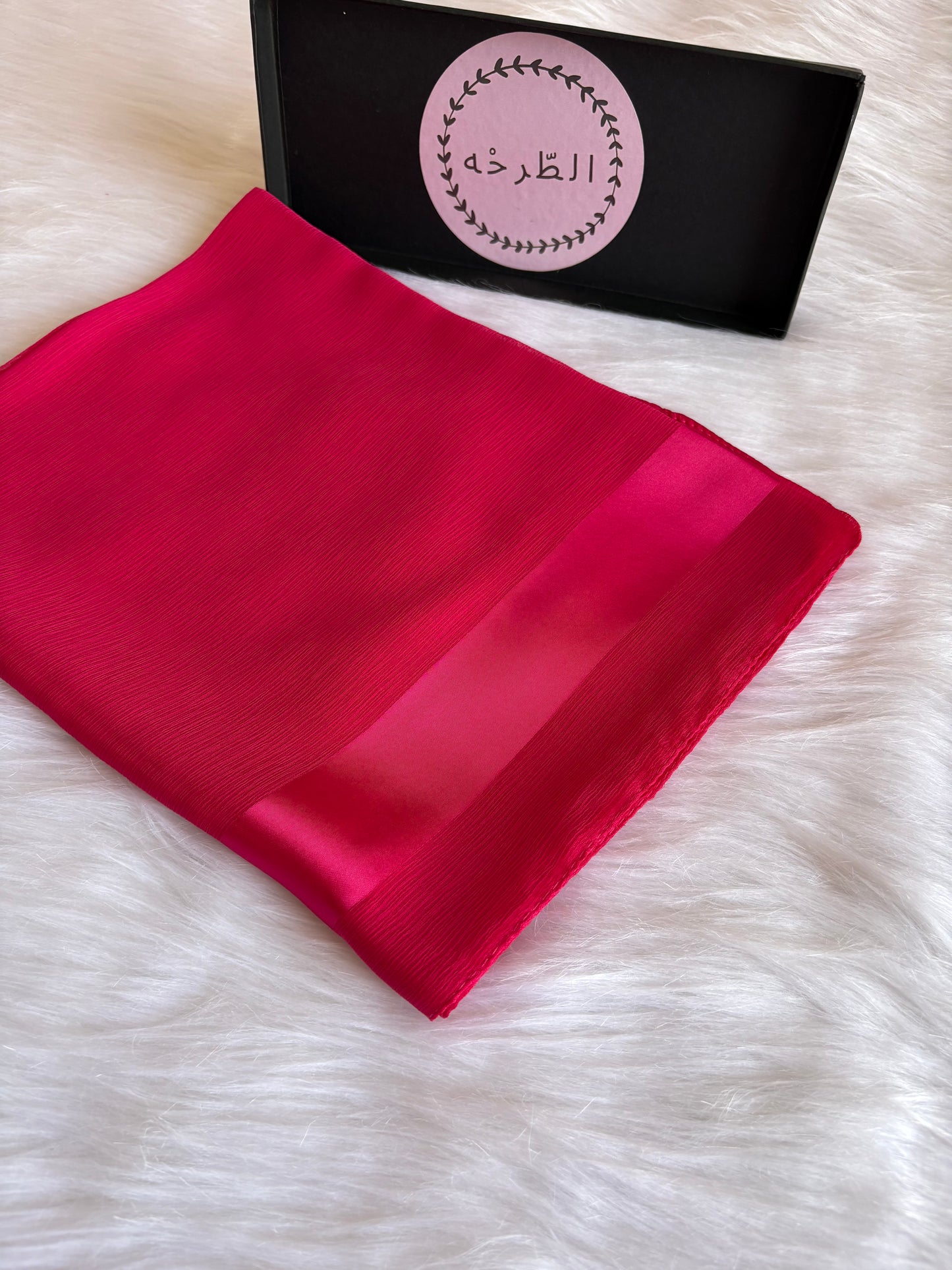 Premium Soft chefon ( Fuchia)