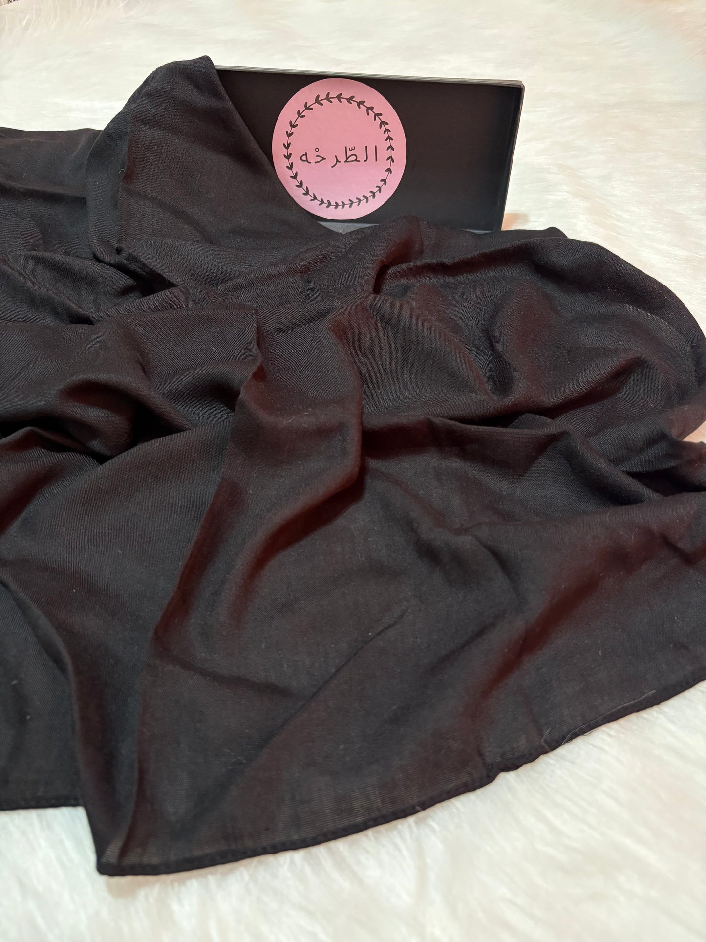 Preimum modal hijab (Black)