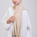 Easy hijab with bandana (Biege)