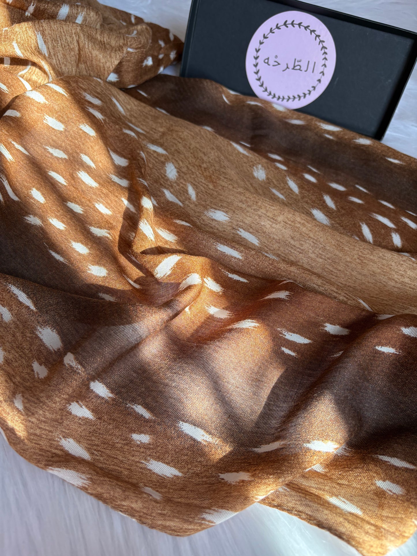 Printed Modal Hijab ( Deer )