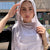 Messy Chiffon Hijab