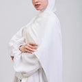 Easy hijab with bandana (Off white)