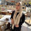 Messy Chiffon ( Beige )