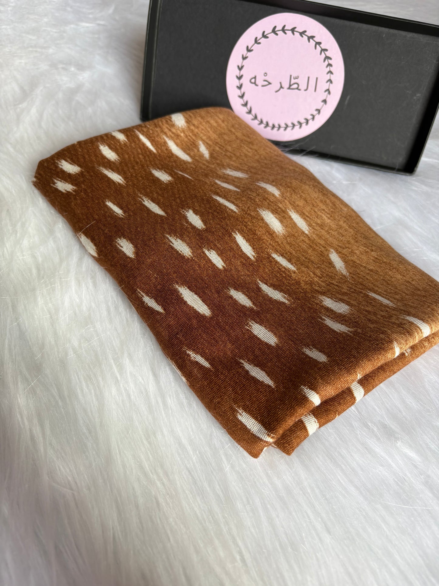 Printed Modal Hijab ( Deer )