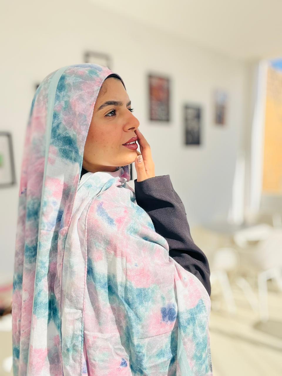 Printed Modal Hijab ( Mesk )