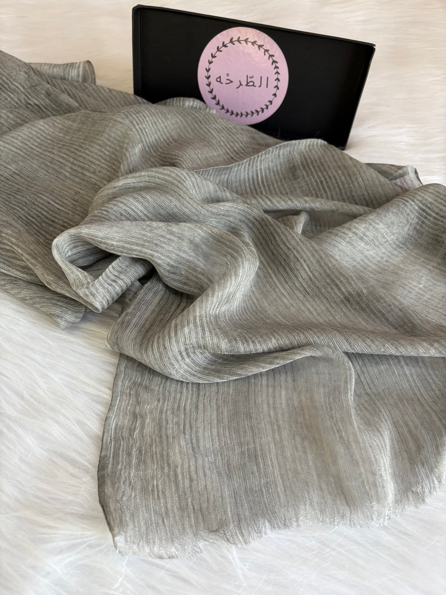 Messy Chiffon ( Gray )
