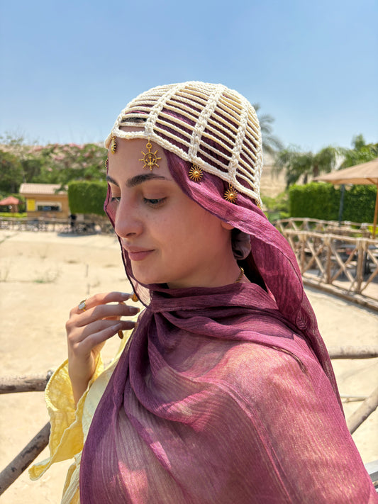 Mesh Hat ( Yellow Butter Sun )