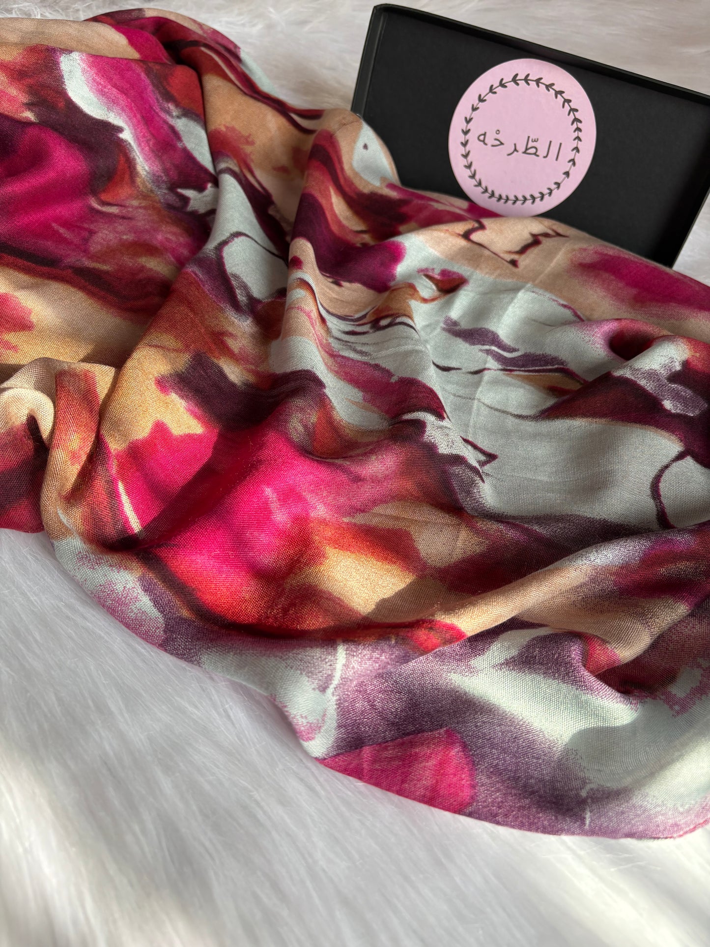 Printed Modal Hijab ( colourful )