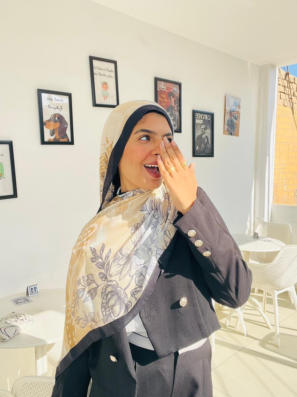 Printed Modal Hijab ( Classic )