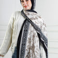 Printed Modal Hijab(Flamingo)
