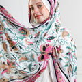 Printed Modal Hijab (Florescent)