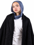 Winter Shawl  ( Black )