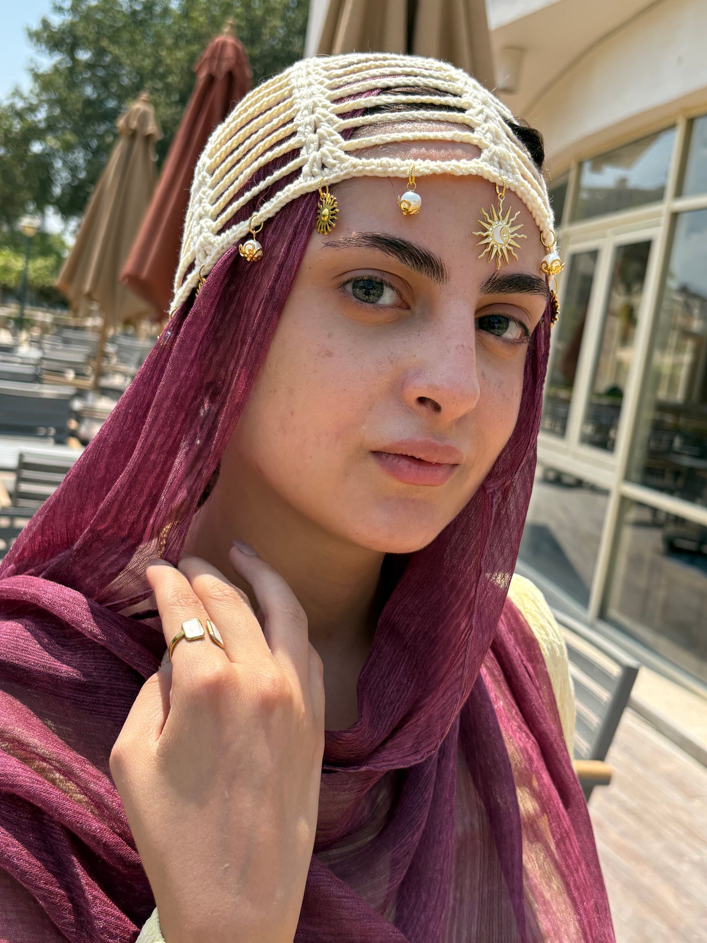 Mesh Hat (  Rising Sun )