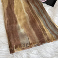 Colourful Linen Scarf ( Mix Beige )