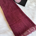 Premium linen cotton (Burgandy)