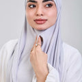Easy hijab with bandana (Grey)