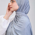 Easy hijab with bandana (Gray mint)