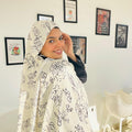Printed Modal Hijab ( Scratch Flower )