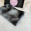 Garnished Linen hijab ( Vlvet Blue)