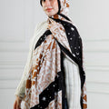 Printed Modal Hijab (star)
