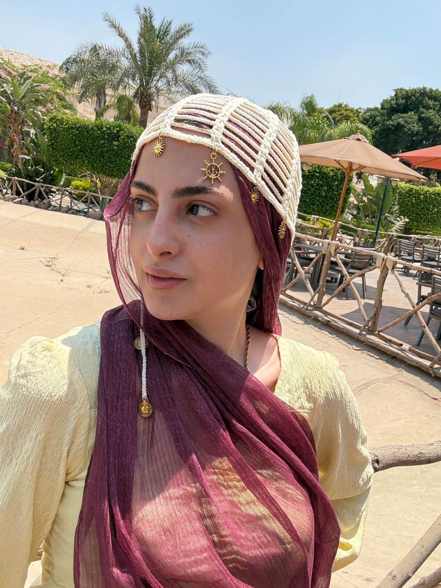 Mesh Hat ( Yellow Butter Sun )