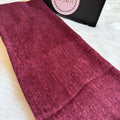 Premium linen cotton (Burgandy)